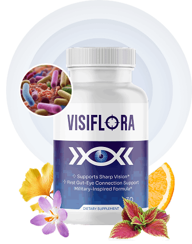 VisiFlora™ – Natural Vision Support Supplement for Clear Eyesight, Eye Health & Protection